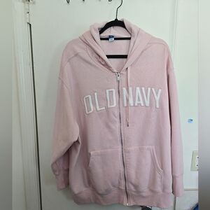 Old Navy Pink Zip-Up Hoodie